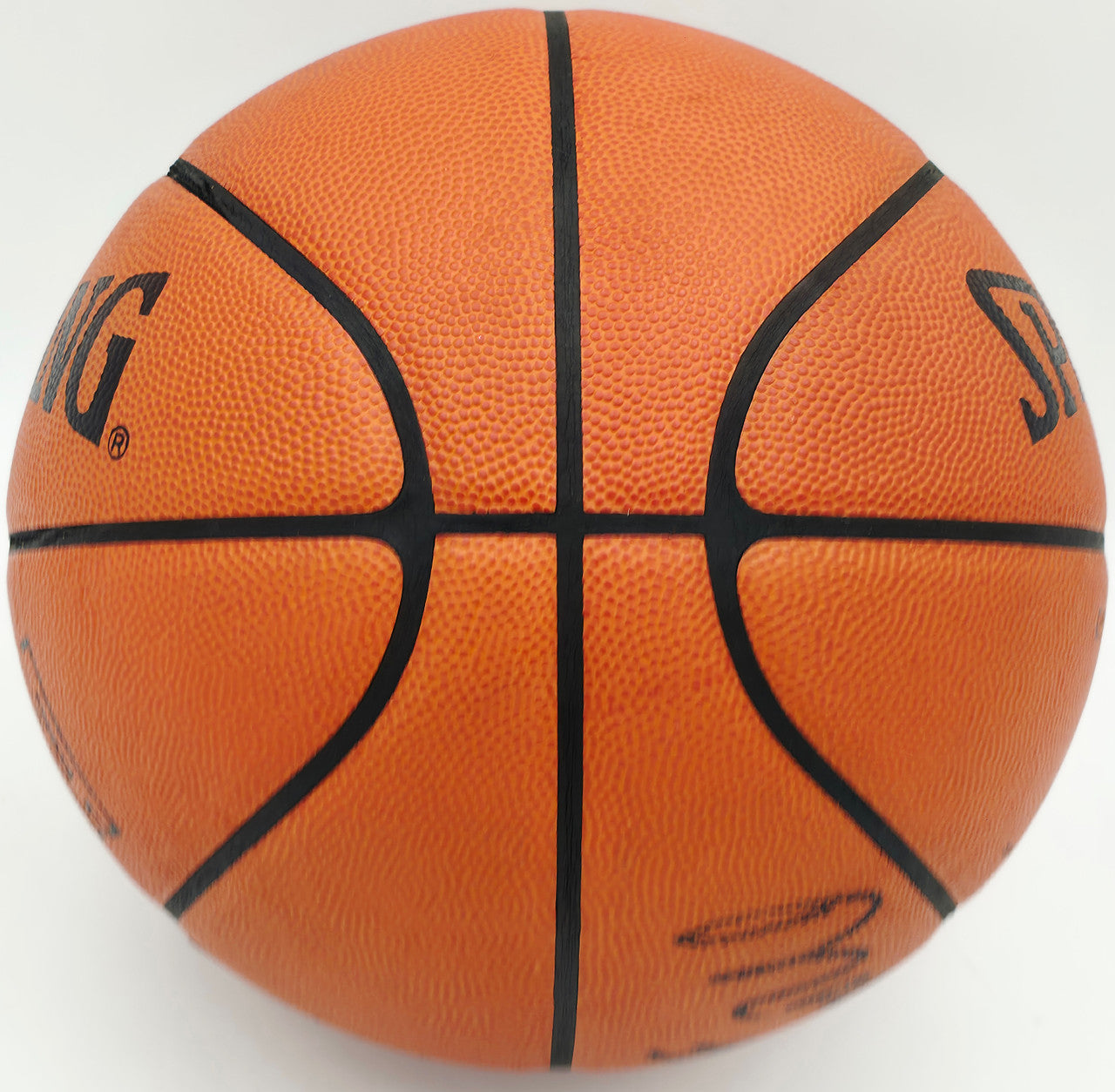 Moses Malone Autographed Spalding NBA Leather Game Basketball Philadelphia 76ers "#2" Beckett BAS QR #BS30419