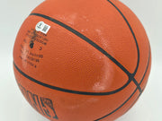 George Gervin Autographed Spalding NBA Leather Game Basketball San Antonio Spurs "Iceman #44" Beckett BAS QR #BS30435