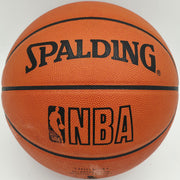 George Gervin Autographed Spalding NBA Leather Game Basketball San Antonio Spurs "Iceman #44" Beckett BAS QR #BS30435