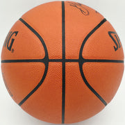 George Gervin Autographed Spalding NBA Leather Game Basketball San Antonio Spurs "Iceman #44" Beckett BAS QR #BS30435