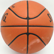 George Gervin Autographed Spalding NBA Leather Game Basketball San Antonio Spurs "Iceman #44" Beckett BAS QR #BS30435