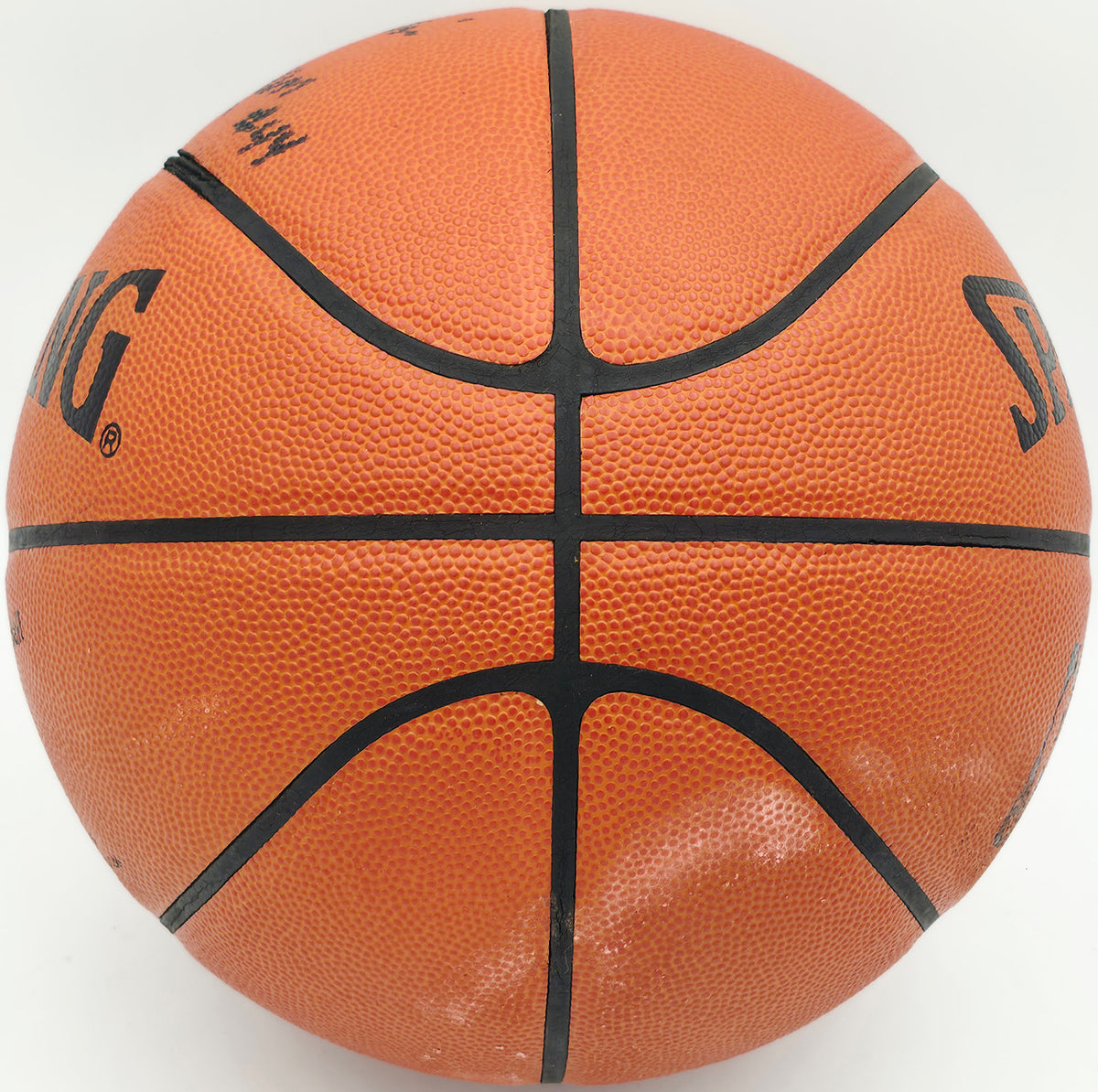 George Gervin Autographed Spalding NBA Leather Game Basketball San Antonio Spurs "Iceman #44" Beckett BAS QR #BS30435