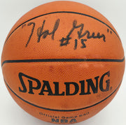 Hal Greer Autographed Spalding NBA Leather Game Basketball Philadelphia 76ers Beckett BAS QR #BS30427