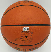 Hal Greer Autographed Spalding NBA Leather Game Basketball Philadelphia 76ers Beckett BAS QR #BS30427