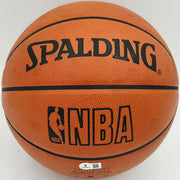 Nate Thurmond Autographed Spalding NBA Leather Game Basketball Golden State Warriors Beckett BAS QR #BS30430