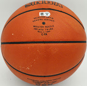 George Mikan Autographed Spalding NBA Leather Game Basketball Minneapolis Lakers Beckett BAS QR #BS30426
