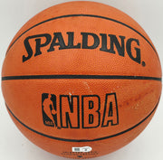 George Mikan Autographed Spalding NBA Leather Game Basketball Minneapolis Lakers Beckett BAS QR #BS30426