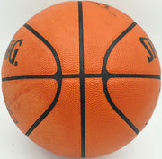 George Mikan Autographed Spalding NBA Leather Game Basketball Minneapolis Lakers Beckett BAS QR #BS30426