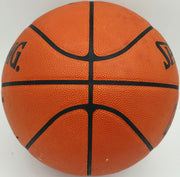 George Mikan Autographed Spalding NBA Leather Game Basketball Minneapolis Lakers Beckett BAS QR #BS30426