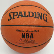 Bobby Jones Autographed Spalding NBA Leather Game Basketball Philadelphia 76ers Beckett BAS QR #BS30418