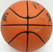Bobby Jones Autographed Spalding NBA Leather Game Basketball Philadelphia 76ers Beckett BAS QR #BS30418