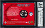 Ichiro Suzuki Autographed 2001 Upper Deck Sweet Spot Game Jersey Rookie Card #J-IS Seattle Mariners Auto Grade Gem Mint 10 Beckett BAS #18283138