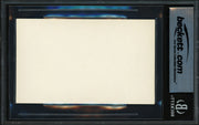 Arnold Palmer Autographed 3x5 Index Card Beckett BAS #18284409