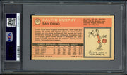 Calvin Murphy Autographed 1970-71 Topps Rookie Card #137 San Diego Rockets PSA 6 Auto Grade Mint 9 PSA/DNA #111611265