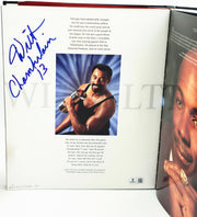 Wilt Chamberlain Autographed "NBA at 50" Book Los Angeles Lakers Beckett BAS #AE16688