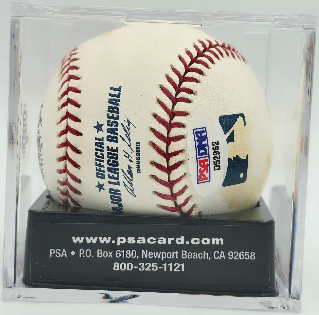 Willie Mays Autographed Official MLB Baseball San Francisco Giants PSA 10 Auto Grade Gem Mint 10 "Say Hey" (Toned) PSA/DNA #81437205