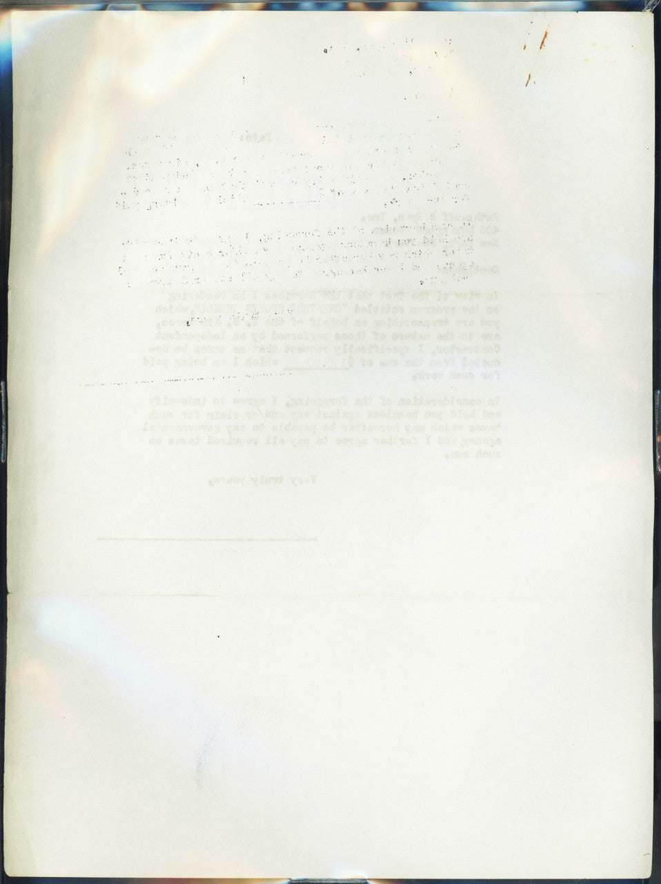 Jackie Robinson Autographed 1956 Greatest Sports Thrill Contract Brooklyn Dodgers Auto Grade Mint 9 Beckett BAS #18284163