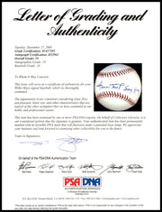 Willie Mays Autographed Official MLB Baseball San Francisco Giants PSA 10 Auto Grade Gem Mint 10 "Say Hey" (Toned) PSA/DNA #81437205