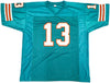 Miami Dolphins Dan Marino Autographed Teal Jersey Beckett BAS QR Stock #232813