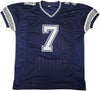 Dallas Cowboys Trevon Diggs Autographed Blue Jersey TriStar Stock #233664
