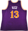 Phoenix Suns Steve Nash Autographed Purple Authentic Mitchell & Ness 2005-06 Hardwood Classic Swingman Jersey Size XXL Beckett BAS Witness Stock #233681