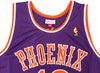 Phoenix Suns Steve Nash Autographed Purple Authentic Mitchell & Ness 2005-06 Hardwood Classic Swingman Jersey Size XXL Beckett BAS Witness Stock #233681
