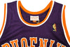 Phoenix Suns Steve Nash Autographed Purple Authentic Mitchell & Ness 2005-06 Hardwood Classic Swingman Jersey Size L Beckett BAS Witness Stock #233679