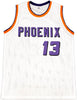 Phoenix Suns Steve Nash Autographed White Jersey Beckett BAS Witness Stock #233676