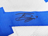 Dallas Cowboys Trevon Diggs Autographed White Jersey Beckett BAS QR Stock #233690
