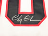 Christmas Vacation Chevy Chase Autographed White Jersey Griswold Beckett BAS QR Stock #233372