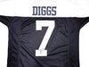 Dallas Cowboys Trevon Diggs Autographed Blue & White Jersey PSA/DNA Stock #233658
