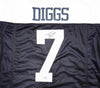 Dallas Cowboys Trevon Diggs Autographed Blue & White Jersey Beckett BAS QR Stock #233689