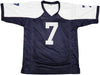 Dallas Cowboys Trevon Diggs Autographed Blue & White Jersey Beckett BAS QR Stock #233689