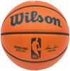 Steve Nash Autographed Authentic Series I/O Basketball Phoenix Suns Beckett BAS Witness Stock #233671