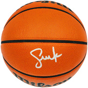 Steve Nash Autographed Authentic Series I/O Basketball Phoenix Suns Beckett BAS Witness Stock #233671