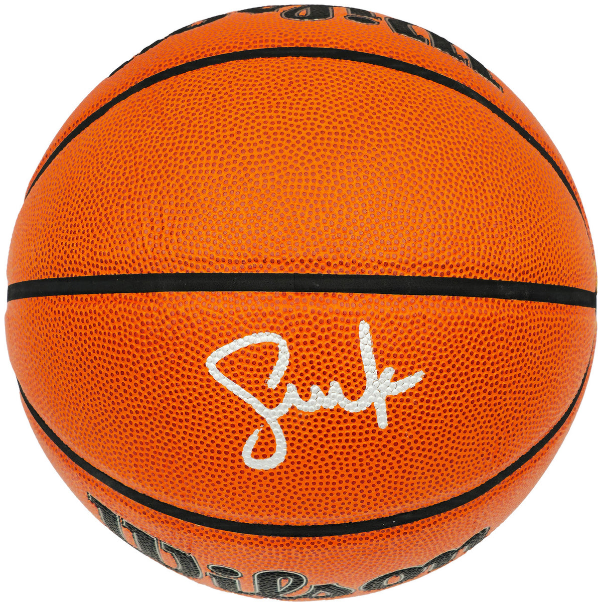 Steve Nash Autographed Authentic Series I/O Basketball Phoenix Suns Beckett BAS Witness Stock #233671