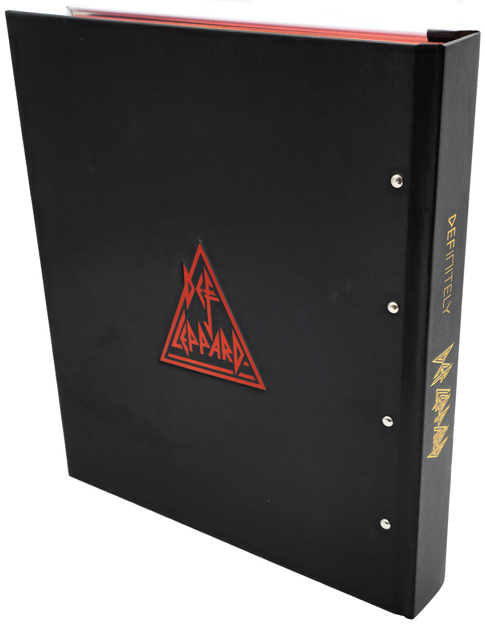 Def Leppard Autographed 'Definitely Genesis Publications' Book #/1500 Signed By All 5 Members Beckett BAS QR Stock #230668