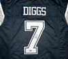 Dallas Cowboys Trevon Diggs Autographed Blue Jersey Beckett BAS QR Stock #233688