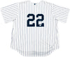 New York Yankees Juan Soto Autographed White W/Pinstripes Nike Jersey Size XXL Beckett BAS QR Stock #232742