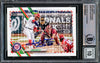 Juan Soto Autographed 2021 Topps Holiday Card #HW100 New York Mets Auto Grade Gem Mint 10 Beckett BAS Stock #218670