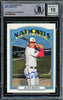 Juan Soto Autographed 2021 Topps Heritage Card #35 New York Mets Auto Grade Gem Mint 10 Beckett BAS Stock #218671