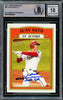 Juan Soto Autographed 2021 Topps Heritage Card #36 New York Mets Auto Grade Gem Mint 10 Beckett BAS Stock #218672