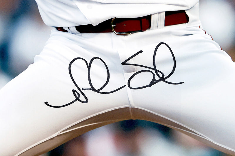 Noah Syndergaard Autographed 16x20 Photo Los Angeles Angels Fanatics & MLB Holo Stock #233356