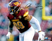 Chase Young Autographed 16x20 Photo Washington Commanders Fanatics Holo Stock #233360