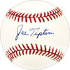 Joe Tipton Autographed Official AL Baseball Cleveland Indians, Chicago White Sox Beckett BAS QR #BN13188