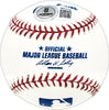 John McHale Autographed Official MLB Baseball Detroit Tigers Beckett BAS QR #BN13194