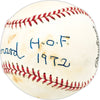 Buck Leonard Autographed Official NL Baseball Negro Leagues "HOF 1972" JSA #AA59972