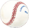 Hal Newhouser Autographed Official AL Baseball Detroit Tigers "HOF 92" JSA #DD50177