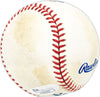 Lou Boudreau Autographed Official 1996 AL Division Logo MLB Baseball Cleveland Indians "HOF 1970" JSA #V29597