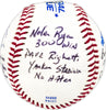 Al Clark Autographed Official League Baseball Umpire Statball With 11 Stats JSA #GG31762